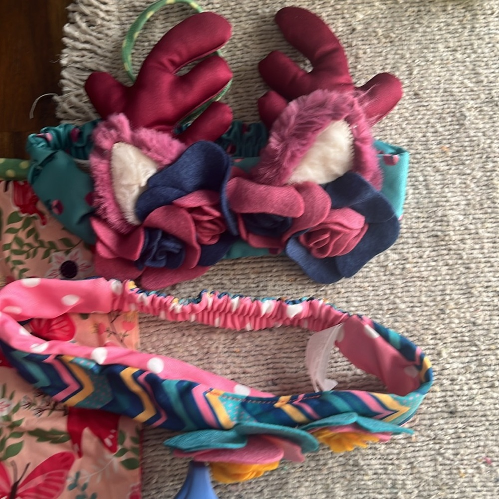 Matilda Jane bundle - water bottle, headbands, drawstring bag - Picture 3 of 5
